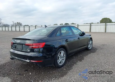 2017 Audi A4 2.0T Ultra Premium from USA, damaged, VIN WAUGMAF47HN062154